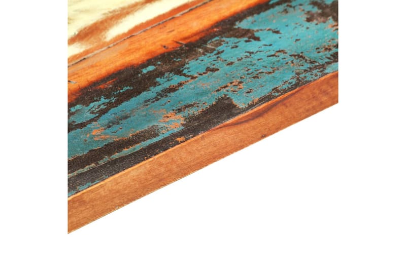 Firkantet bordplate 70x70 cm 25-27 mm gjenvunnet heltre - Ileggsplate - Bordplate