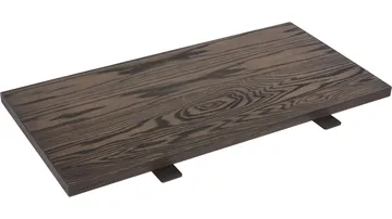 Tilleggsplate Åsmark 100x50 cm - Mørkebrun - Møbler - Bord - Bordtilbehør - Ileggsplate
