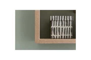 Vegghylle Wohnling melaminbelagt MDF, oppbevaringshylle, moderne stil Sonoma - Sonoma - Oppbevaring - Hylle - Bokhylle