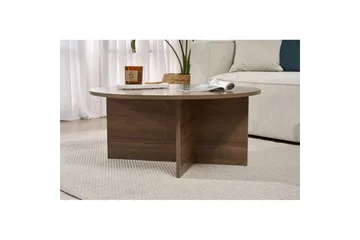 Boro Sofabord 90 cm - Brun - Møbler - Bord - Sofabord & salongbord