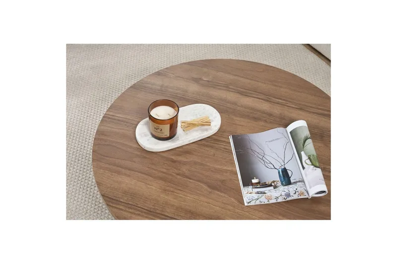 Boro Sofabord 90 cm - Brun - Møbler - Bord - Sofabord & salongbord