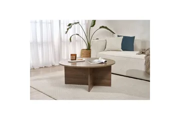 Boro Sofabord 90 cm - Brun - Møbler - Bord - Sofabord & salongbord