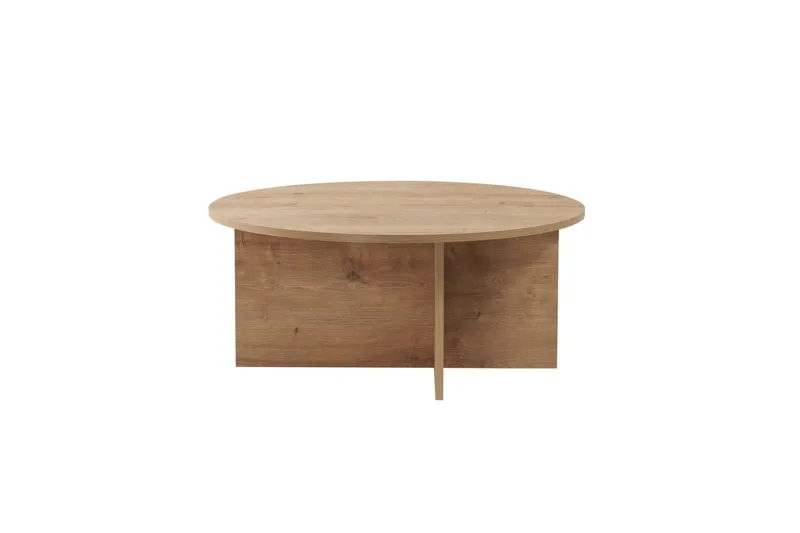 Boro Sofabord 90 cm, Natur