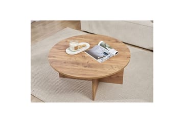 Boro Sofabord 90 cm - Natur - Møbler - Bord - Sofabord & salongbord