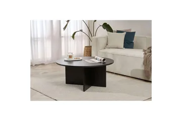 Boro Sofabord 90 cm - Svart - Møbler - Bord - Sofabord & salongbord