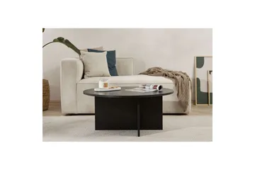 Boro Sofabord 90 cm - Svart - Møbler - Bord - Sofabord & salongbord