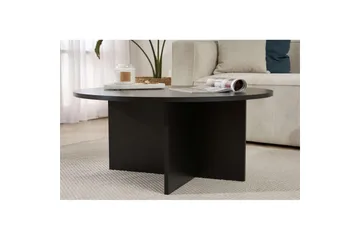 Boro Sofabord 90 cm - Svart - Møbler - Bord - Sofabord & salongbord