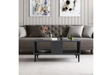 Botswana Stuebord 90 cm - Antrasitt - Møbler - Bord - Sofabord & salongbord