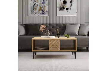 Botswana Stuebord 90 cm - Eik - Møbler - Bord - Sofabord & salongbord