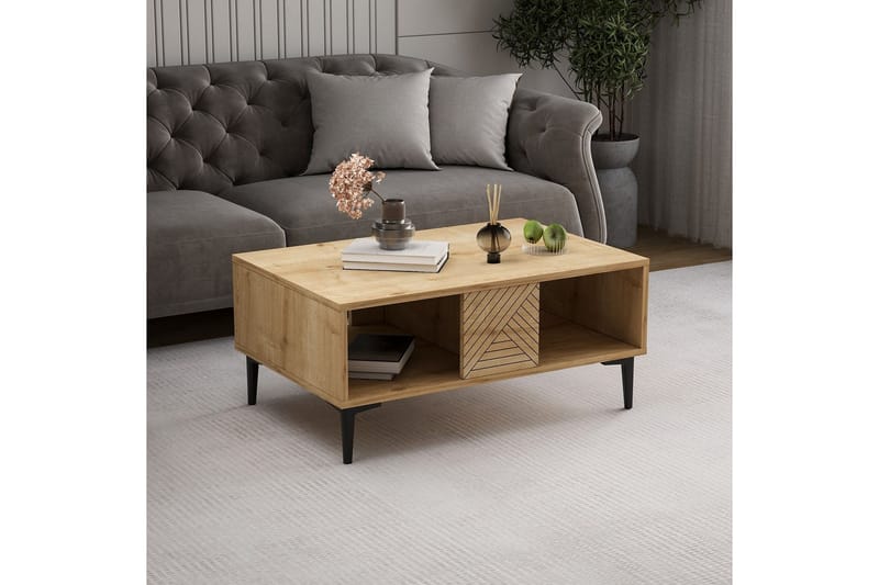 Botswana Stuebord 90 cm - Eik - Møbler - Bord - Sofabord & salongbord