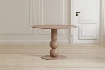 Boule rundt spisebord 110 cm - Beige - Møbler - Bord - Spisebord & kjøkkenbord