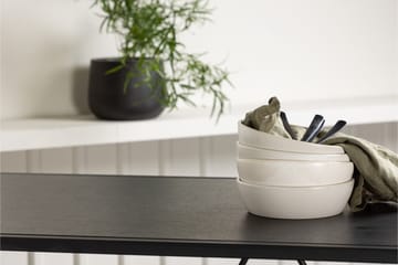 Brea Spisegruppe 120 cm Rektangulær med 4 Adesto Stoler - Sort - Møbler - Bord - Spisegruppe