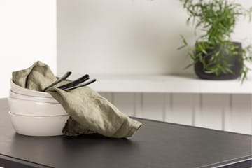 Brea Spisegruppe 120 cm Rektangulær med 4 Adesto Stoler - Sort - Møbler - Bord - Spisegruppe