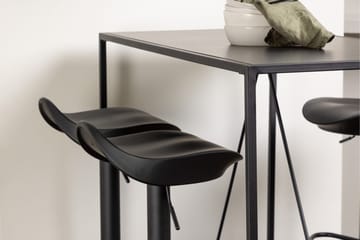 Brea Spisegruppe 120 cm Rektangulær med 4 Adesto Stoler - Sort - Møbler - Bord - Spisegruppe