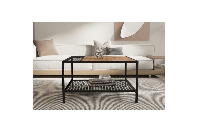 Brightmere Sofabord 80 cm - Brun/Svart - Møbler - Bord - Sofabord & salongbord