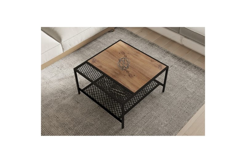 Brightmere Sofabord 80 cm - Brun/Svart - Møbler - Bord - Sofabord & salongbord