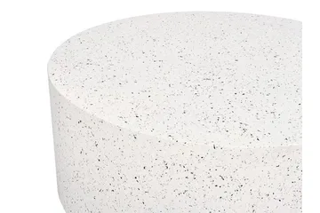 Bruder Sofabord 90 cm Rund - Hvit - Møbler - Bord - Sofabord & salongbord