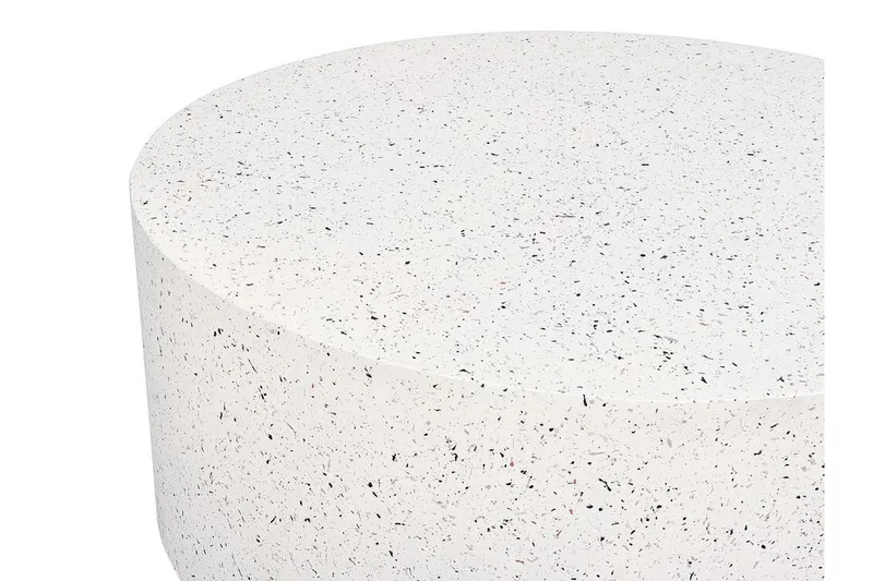 Bruder Sofabord 90 cm Rund - Hvit - Møbler - Bord - Sofabord & salongbord