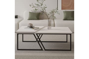 Bulskoll Stuebord 120 cm - Hvit - Møbler - Bord - Sofabord & salongbord