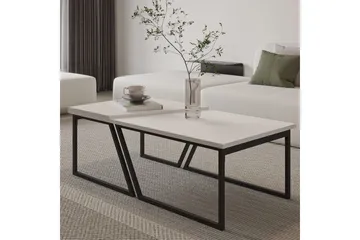 Bulskoll Stuebord 120 cm - Hvit - Møbler - Bord - Sofabord & salongbord