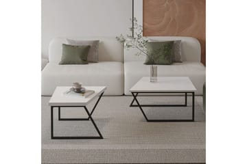 Bulskoll Stuebord 120 cm - Hvit - Møbler - Bord - Sofabord & salongbord