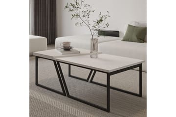 Bulskoll Stuebord 120 cm - Hvit - Møbler - Bord - Sofabord & salongbord