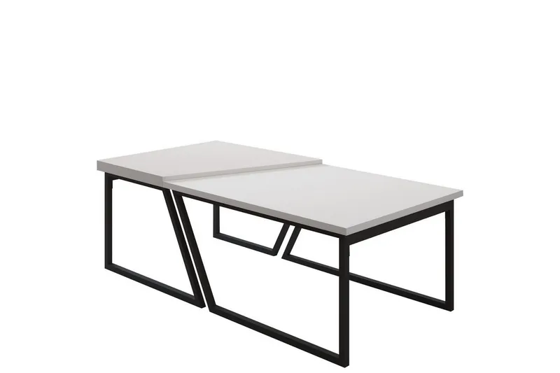 Bulskoll Stuebord 120 cm, Hvit