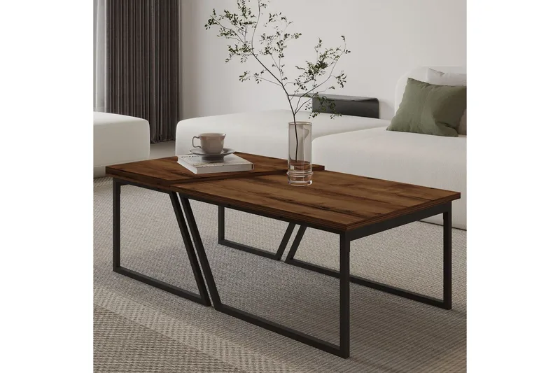 Bulskoll Stuebord 120 cm - Natur - Møbler - Bord - Sofabord & salongbord