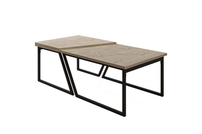 Bulskoll Stuebord 120 cm, Travertin