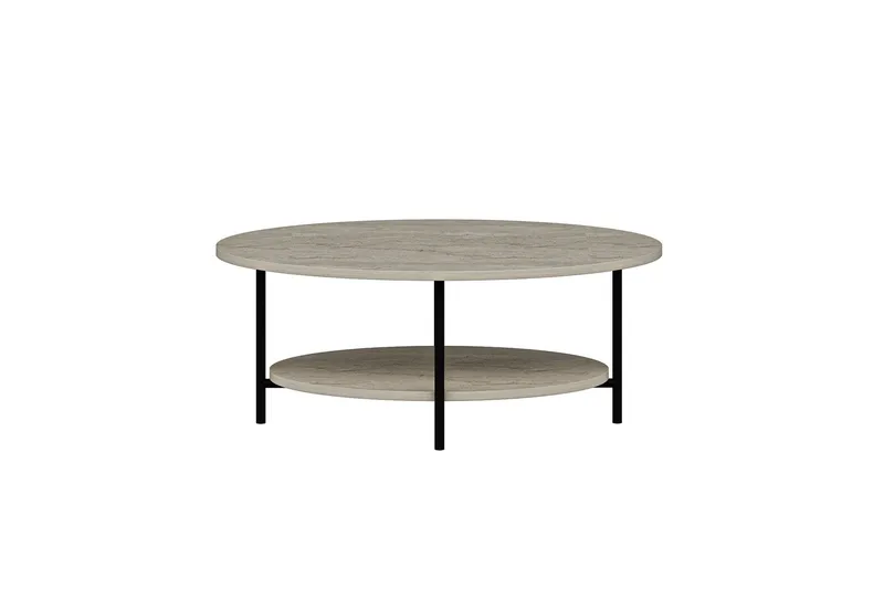 Burata Sofabord 90 cm - Beige - Møbler - Bord - Sofabord & salongbord