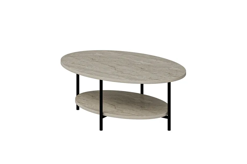 Burata Sofabord 90 cm - Beige - Møbler - Bord - Sofabord & salongbord