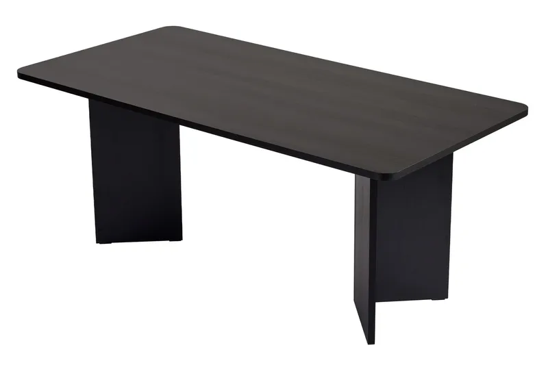 Cadron spisebord 180 cm rektangulært - Tre Svart - Møbler - Bord - Spisebord & kjøkkenbord