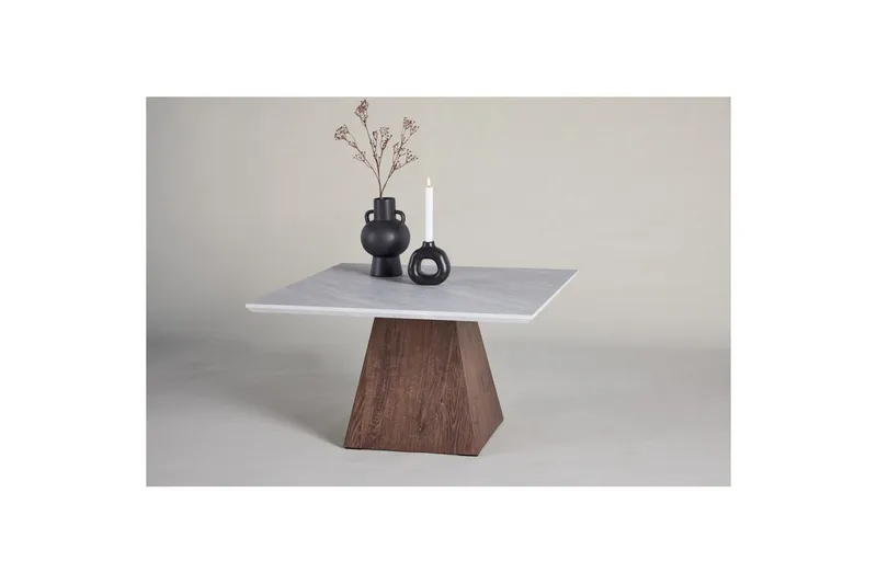 Cael Sofabord 80X80 Cm - Lys Grå - Møbler - Bord - Sofabord & salongbord