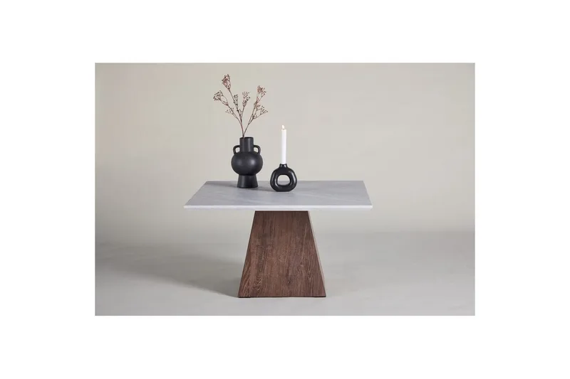 Cael Sofabord 80X80 Cm - Lys Grå - Møbler - Bord - Sofabord & salongbord