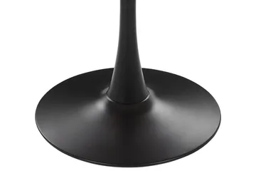 Calmar Spisebord 90 cm Rund - Lys Brun/Sort - Møbler - Bord - Spisebord & kjøkkenbord