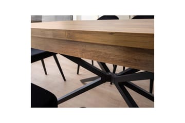 Cassel Spisebord 160 cm Rektangulær - Brun - Møbler - Bord - Spisebord & kjøkkenbord