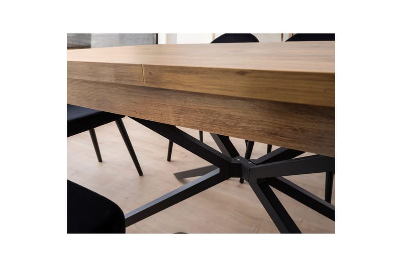 Cassel Spisebord 160 cm Rektangulær - Brun - Møbler - Bord - Spisebord & kjøkkenbord