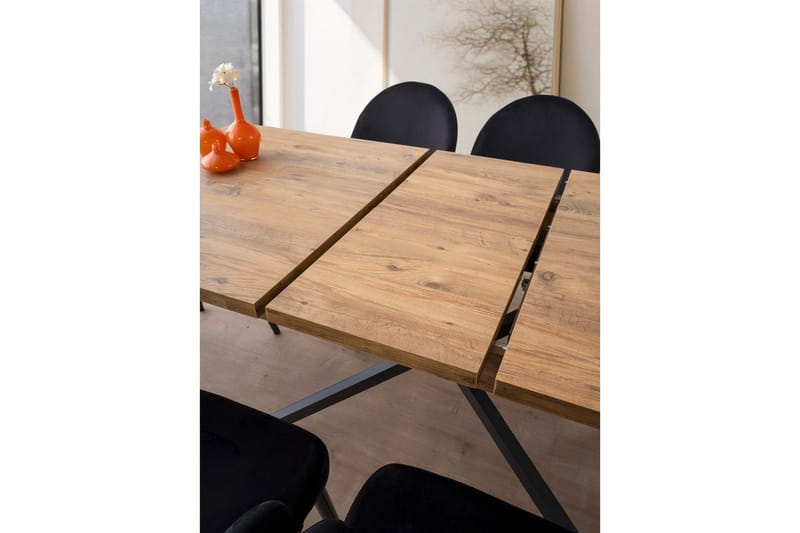 Cassel Spisebord 160 cm Rektangulær - Brun - Møbler - Bord - Spisebord & kjøkkenbord