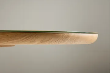 Castor Spisebord 200 cm Oval - Natur - Møbler - Bord - Spisebord & kjøkkenbord