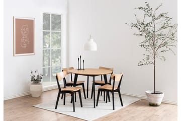 Celtik Spisebord 105 cm Rundt - Natur - Møbler - Bord - Spisebord & kjøkkenbord