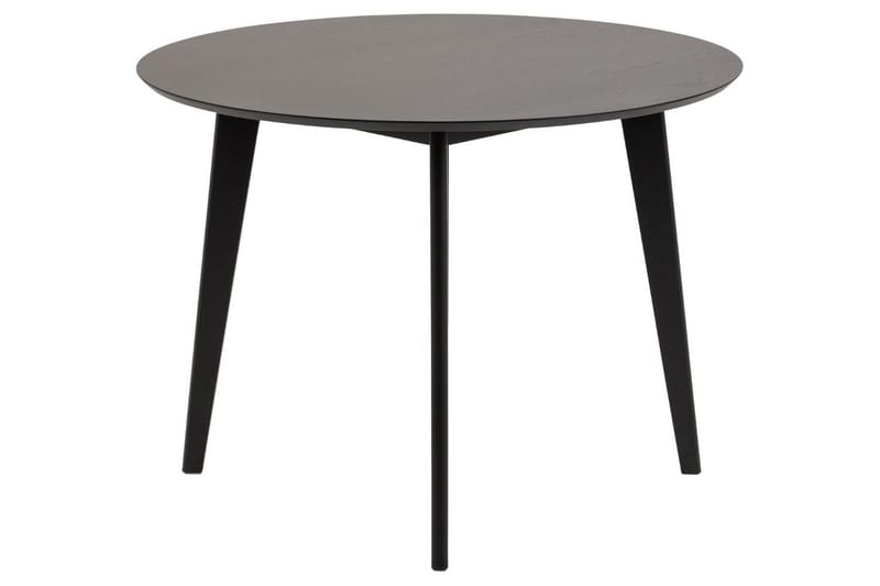 Celtik Spisebord 105x105 cm Rundt - Svart - Møbler - Bord - Spisebord & kjøkkenbord