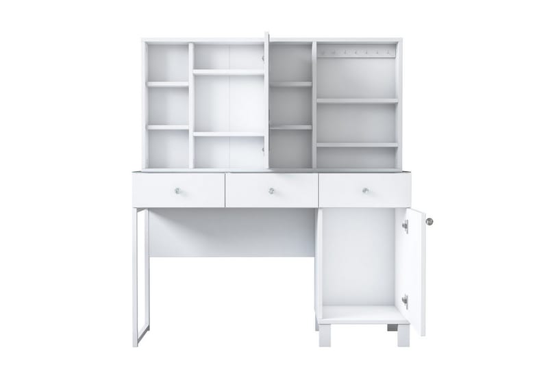 Ceris Sminkebord 120 cm, Hvit