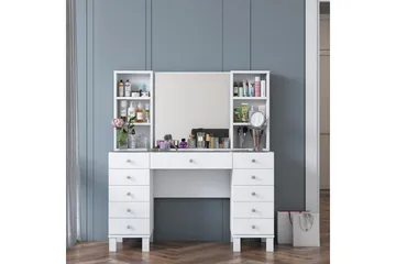 Ceylon Sminkebord 120 cm - Hvit - Møbler - Bord - Sminkebord & toalettbord