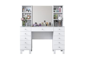 Ceylon Sminkebord 120 cm - Hvit - Møbler - Bord - Sminkebord & toalettbord