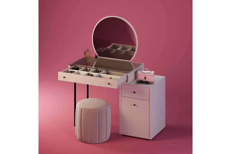 Ceylon Sminkebord 67 cm - Mink - Møbler - Bord - Sminkebord & toalettbord