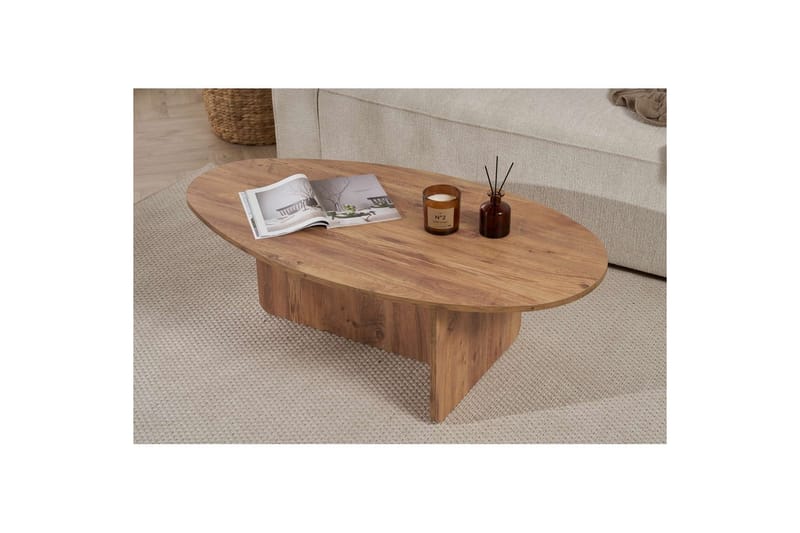Ceyra Sofabord 120 cm - Beige - Møbler - Bord - Sofabord & salongbord