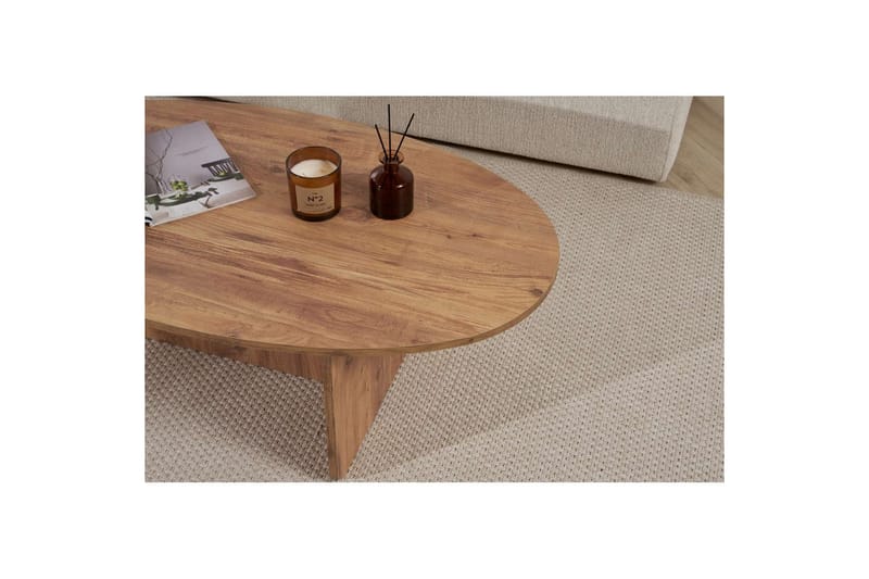 Ceyra Sofabord 120 cm - Beige - Møbler - Bord - Sofabord & salongbord