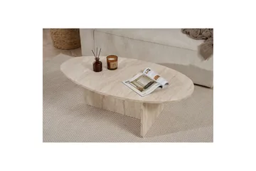 Ceyra Sofabord 120 cm - Beige - Møbler - Bord - Sofabord & salongbord