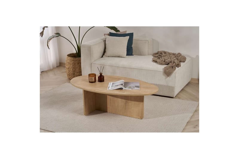 Ceyra Sofabord 120 cm - Eik - Møbler - Bord - Sofabord & salongbord