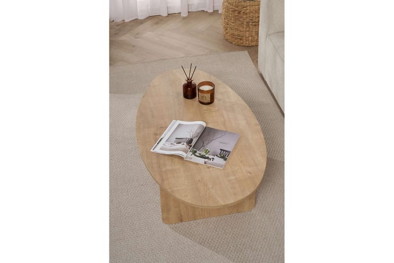 Ceyra Sofabord 120 cm - Eik - Møbler - Bord - Sofabord & salongbord